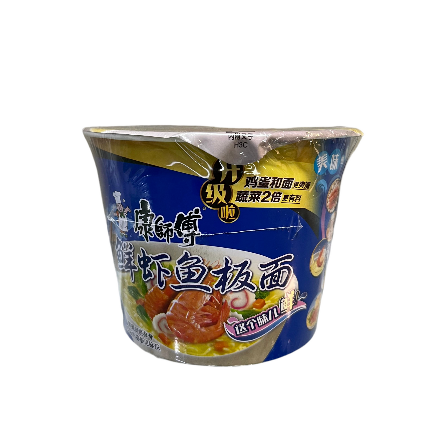 Kangshifu - Ramen ai Frutti di Mare BOWL 101g (CON BRODO)