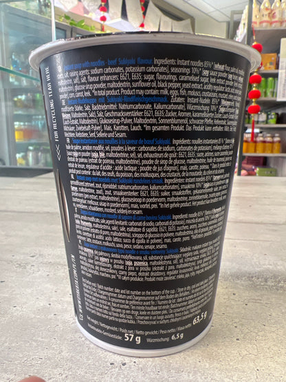 Oyakata - Ramen al Manzo Sukiyaki CUP 63,5g (CON BRODO)