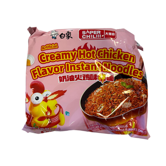 Baixiang - Ramen al Pollo Piccante con crema 112g