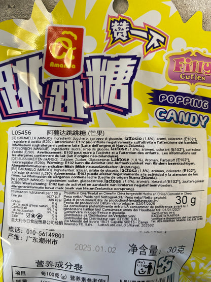 FC - Popping Candy al Mango 30g
