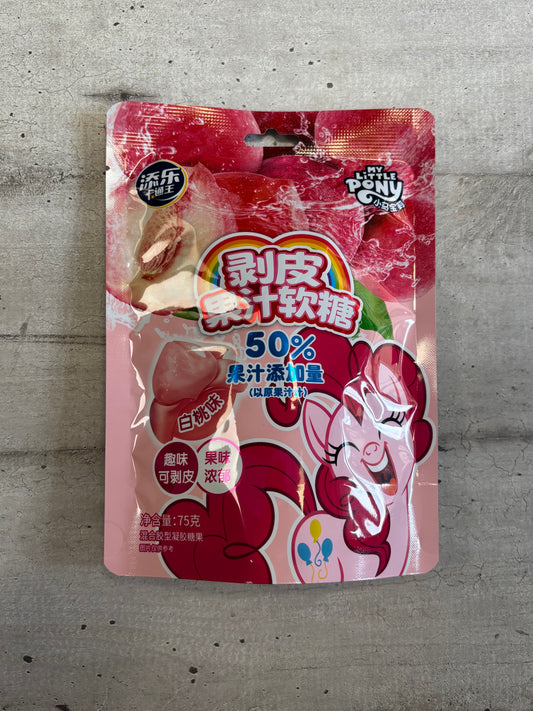 MLP - Caramelle gommose sbucciabili alla pesca 75g