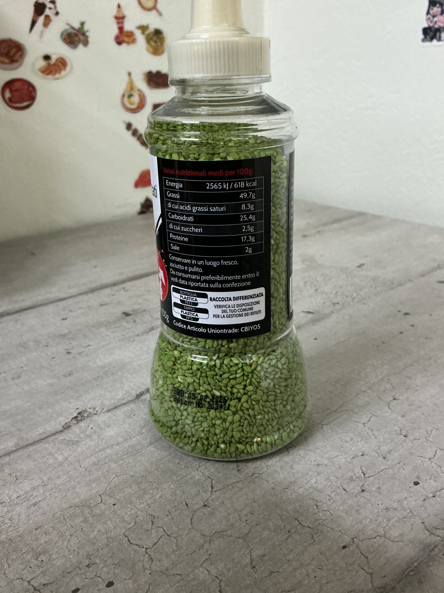 Biyori - Semi di Sesamo tostati al wasabi 100g