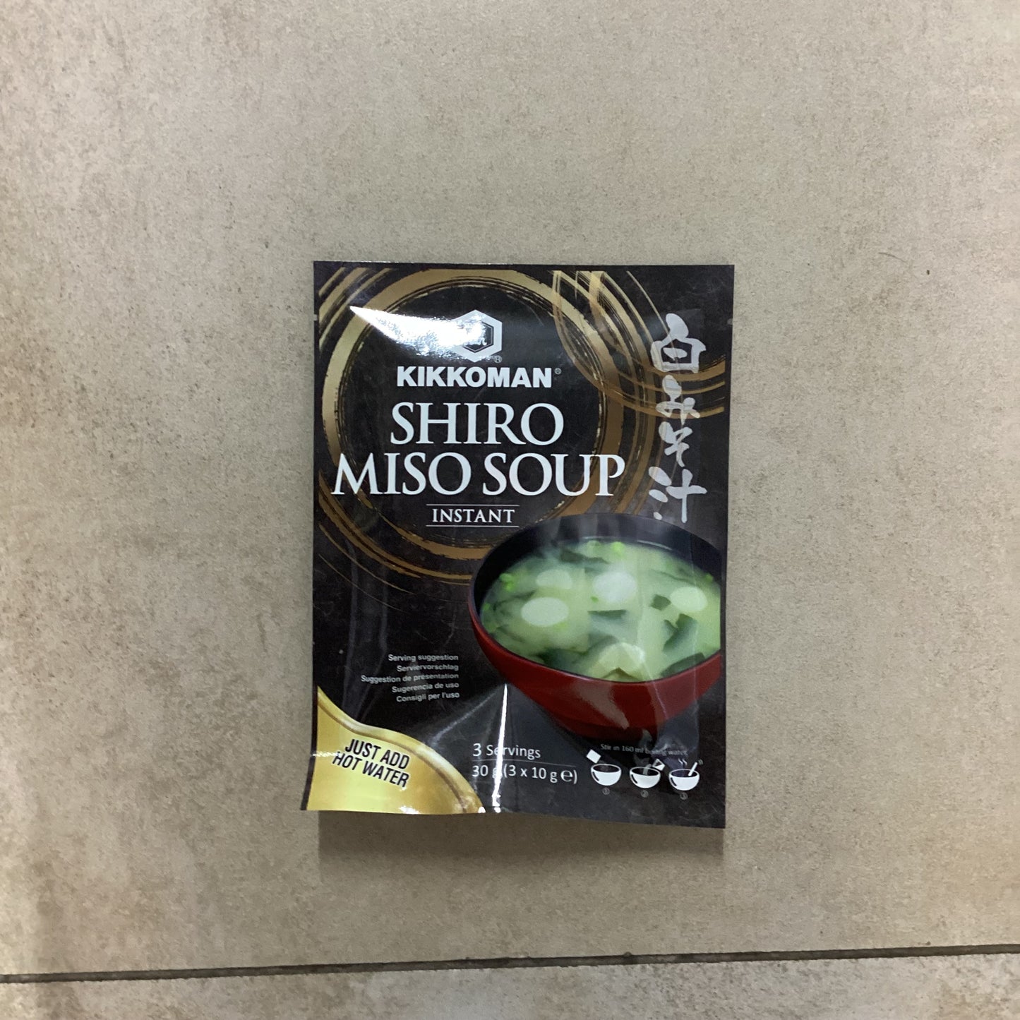 Kikkoman - Zuppa di miso Shiro 10g*3