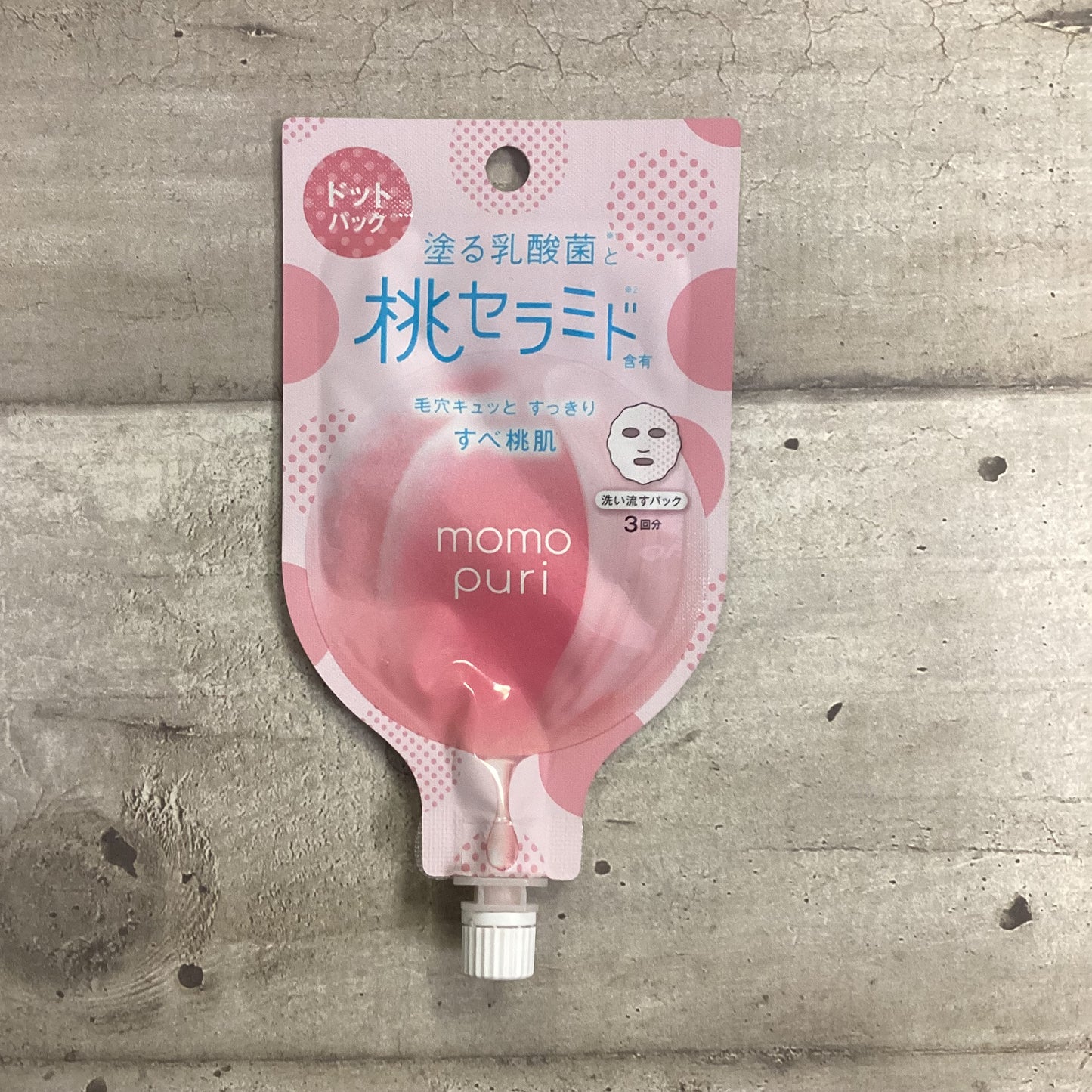 Momopuri - Maschera rinfrescante 12g