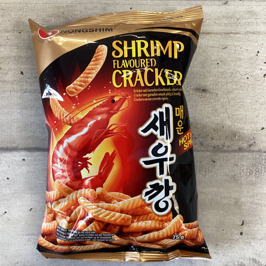 Nongshim - cracker ai gamberi piccanti 75g