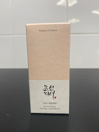 Beauty of Joseon - Siero alla bava di lumaca e ginseng 30ml