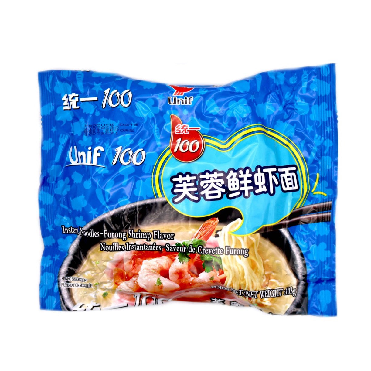 Unif ramen instantaneo zuppa ai frutti di mare 105g