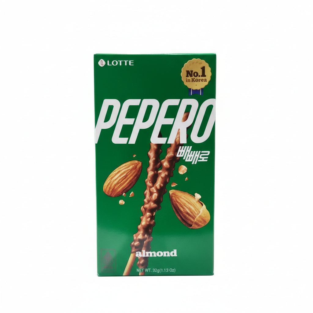 Lotte - Pepero al Cioccolato e Mandorle 32g