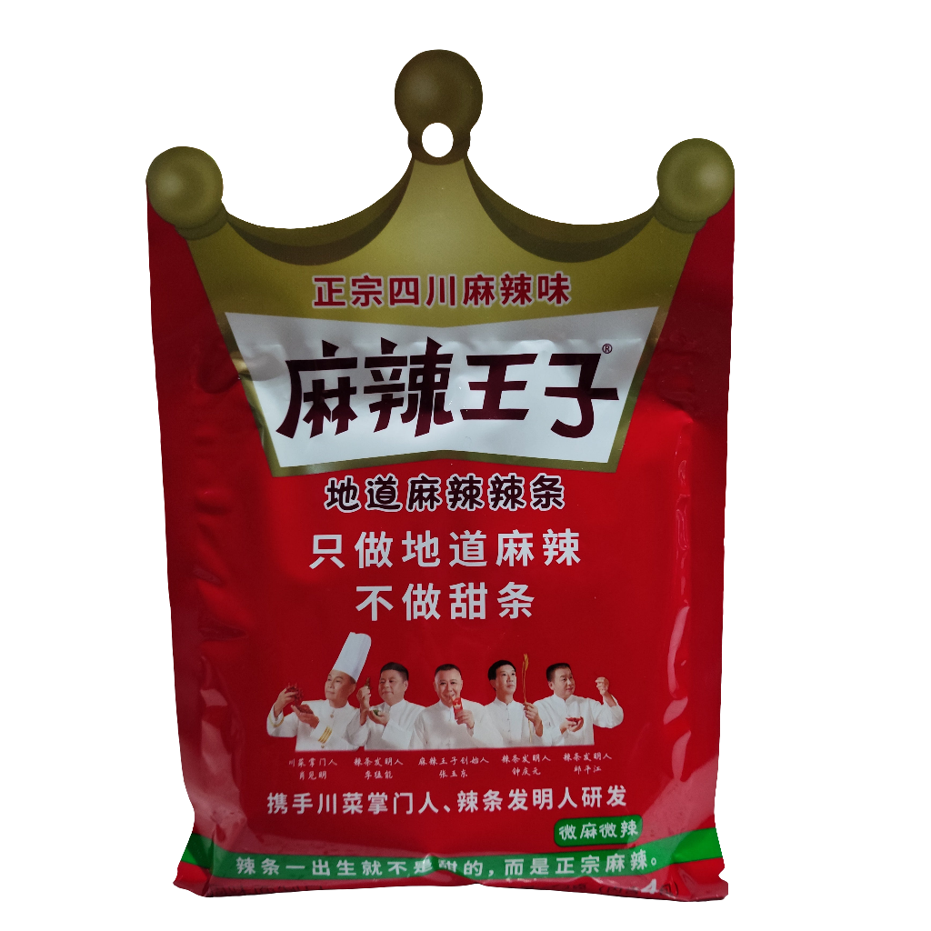 MLWZ - Prince Latiao poco piccante 73g (4 pacchetti)