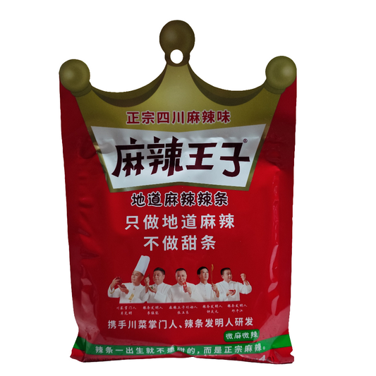 MLWZ - Prince Latiao poco piccante 73g (4 pacchetti)