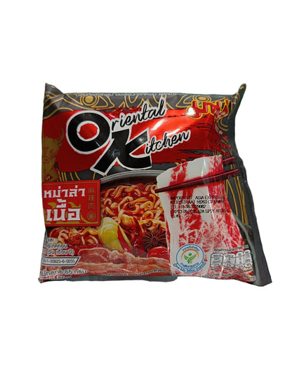Mama OK - Ramen Mala al Manzo Piccante 85g (CON BRODO)