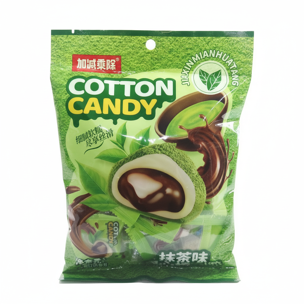 Marshmallow al Matcha ripieni di Cioccolato 90g