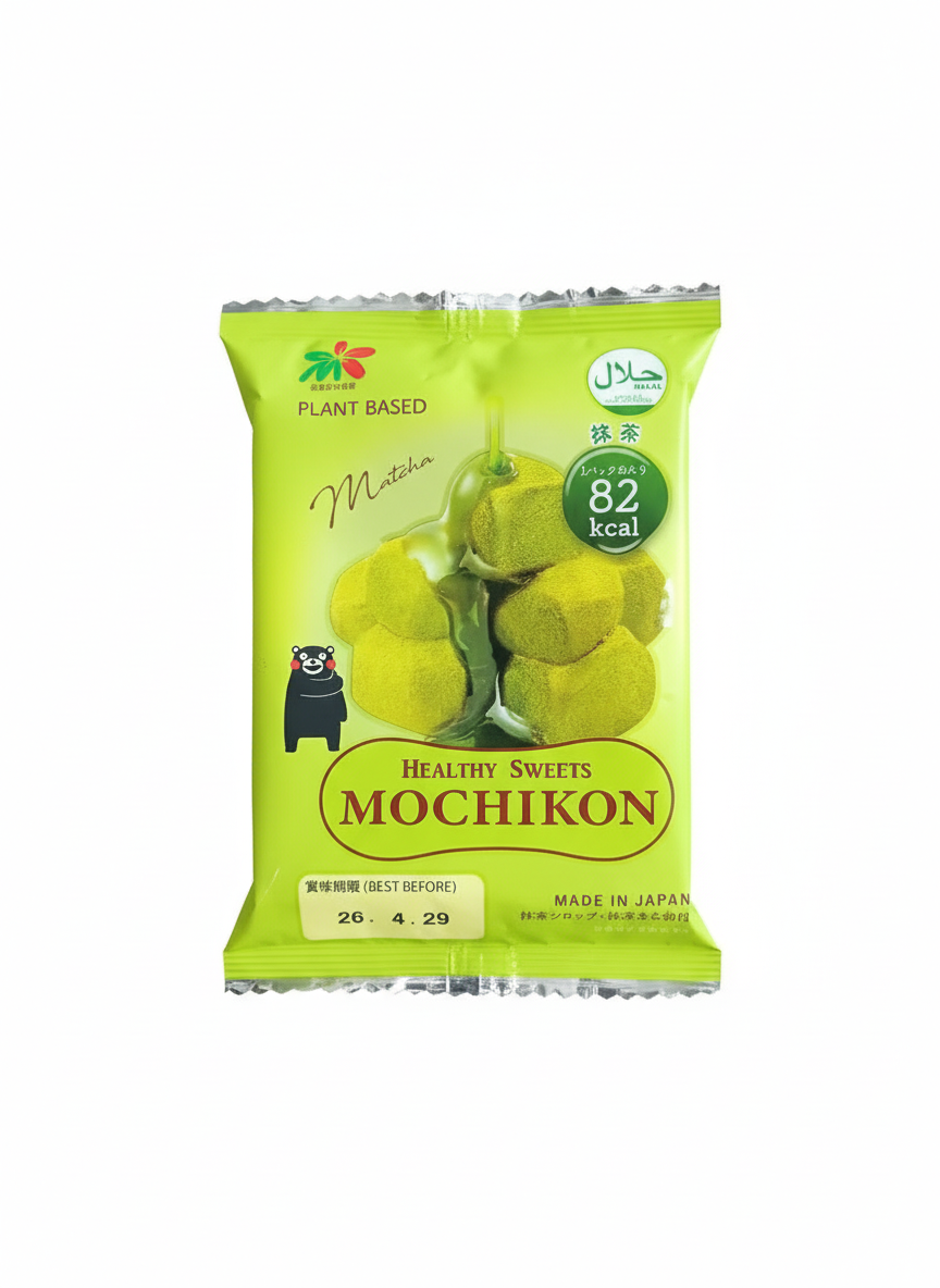 Mochikon - Mochi di Soia e Konjac al Matcha 113g