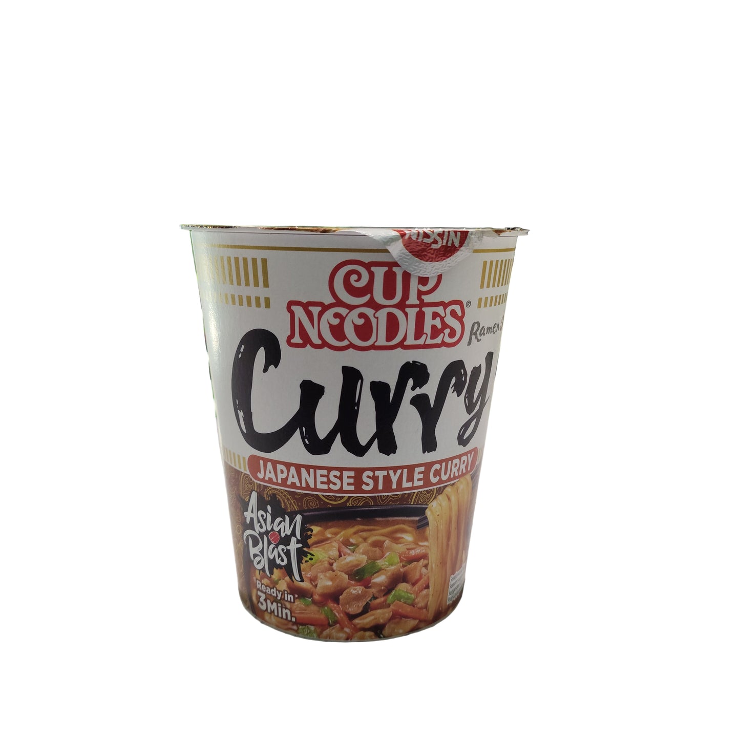 Nissin - Ramen al Curry Giapponese CUP 63g (CON BRODO)