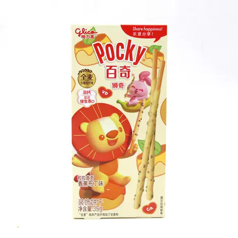 Glico - Pocky alla banana e budino 35g