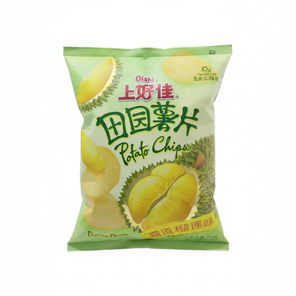 Oishi - Chips al Durian 70g