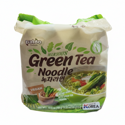 Paldo - Ramen di Tè Verde alle Verdure 120g 4pz (CON BRODO)