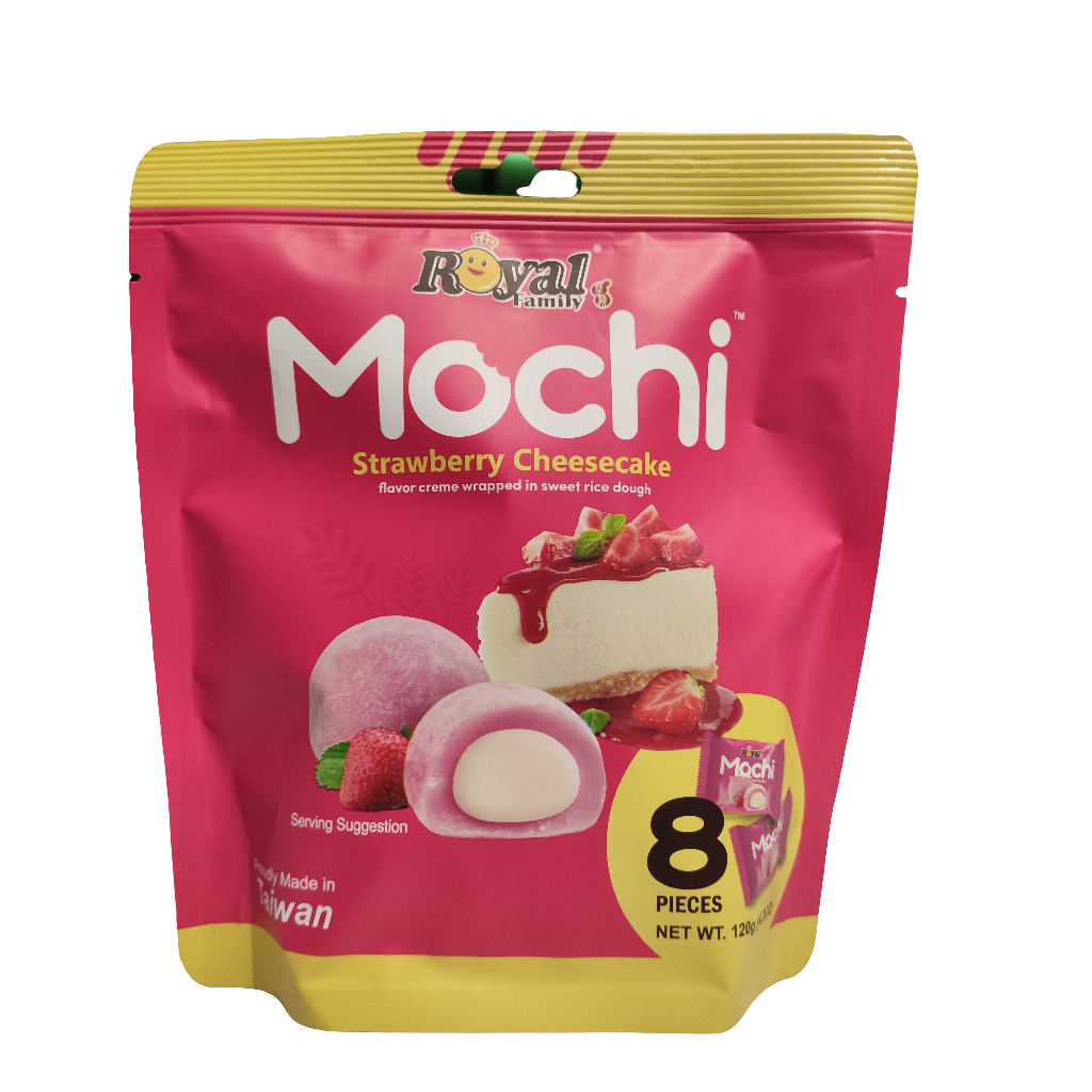 Royal Family - Mochi al Cheesecake Fragola 120g
