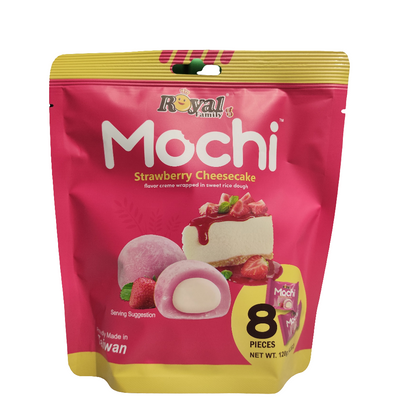 Royal Family - Mochi al Cheesecake Fragola 120g