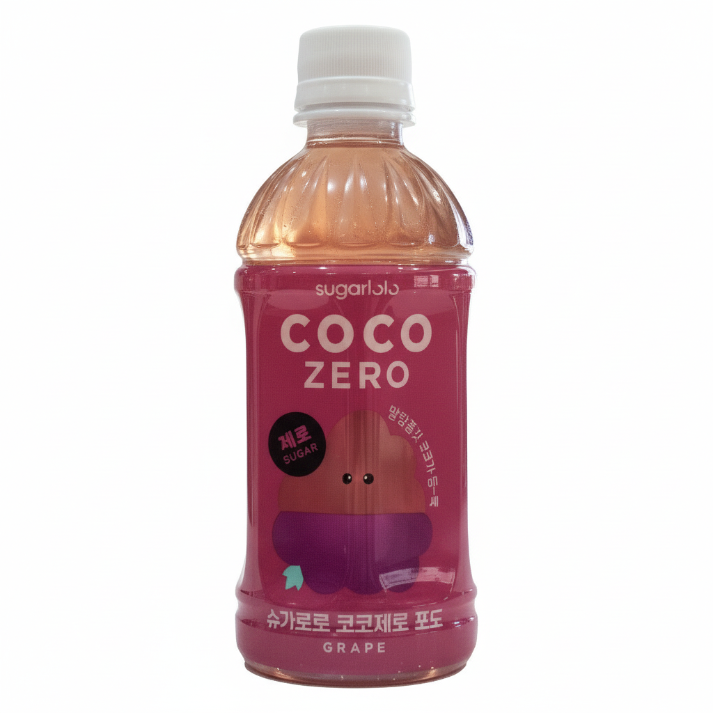 Sugarlolo - Bevanda all'Uva con jelly cocco 0 zuccheri 340ml