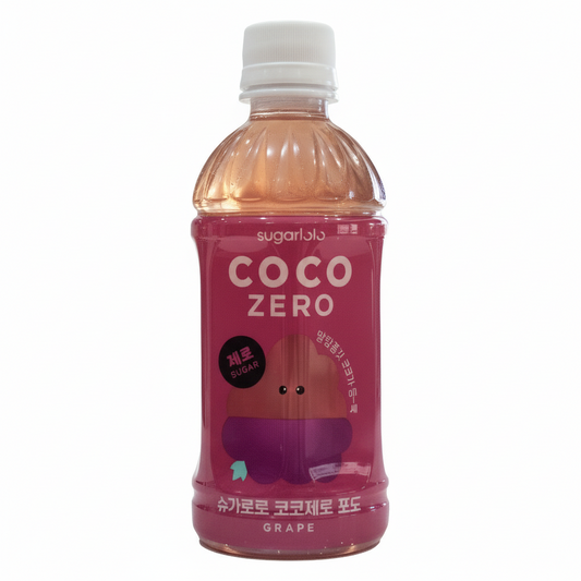 Sugarlolo - Bevanda all'Uva con jelly cocco 0 zuccheri 340ml