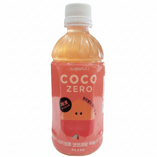 Sugarlolo - Bevanda alla Pesca con jelly cocco 0 zuccheri 340ml