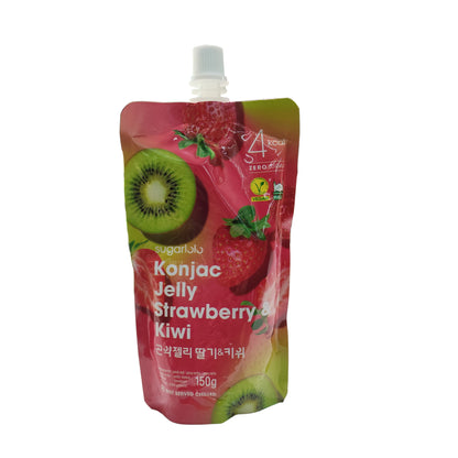 Sugarlolo - Konjac Jelly alla Fragola e Kiwi 0 zuccheri 150g