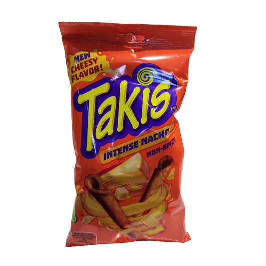 Takis - Snack di Mais al Formaggio Intense Nacho 100g