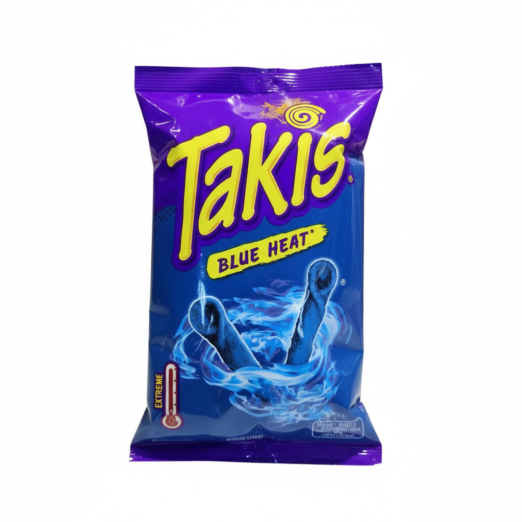 Takis - Snack di Mais piccante Blue Heat 100g