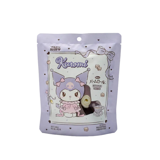 Sanrio - Kuromi Biscotti rotolo al cioccolato 45g