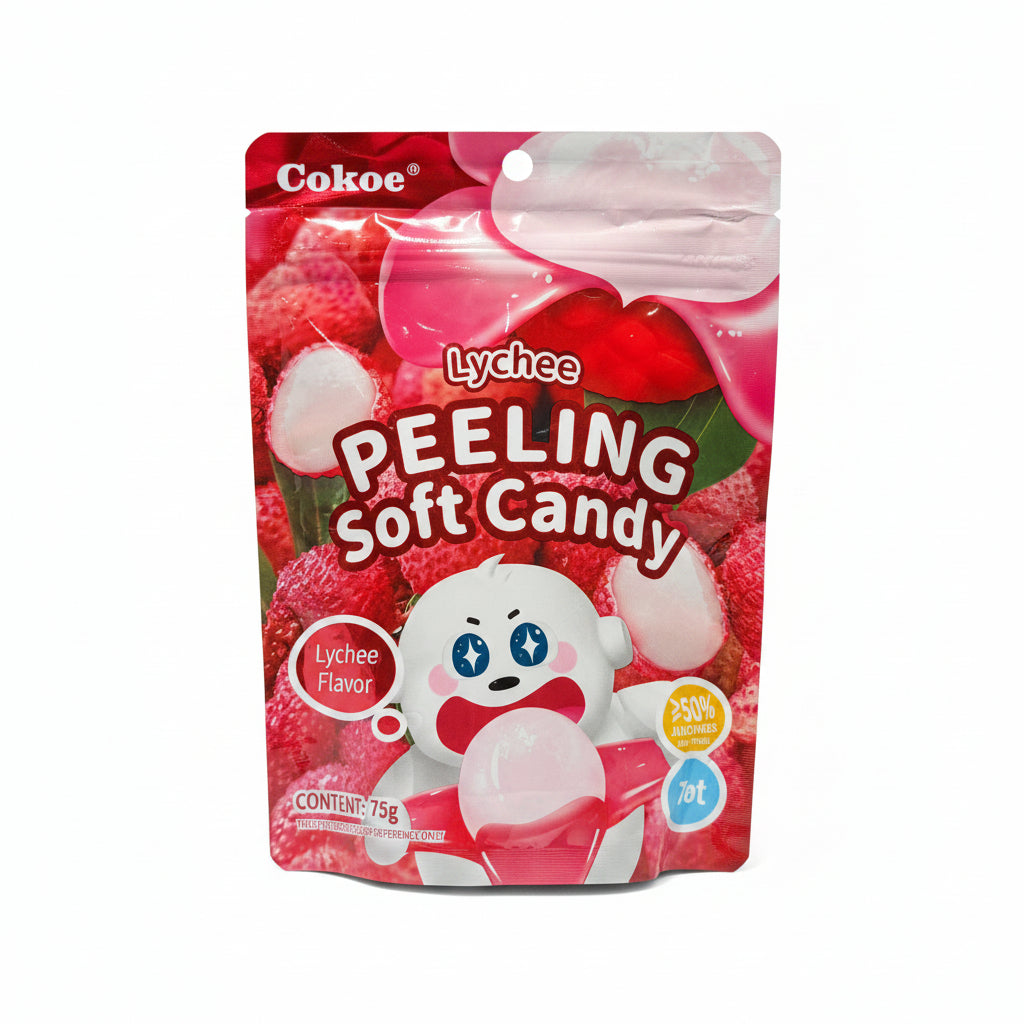 Cokoc - Caramalle sbucciabili al Litchi 75g