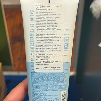 Missha - Schiuma Detergente Super Aqua 200ml
