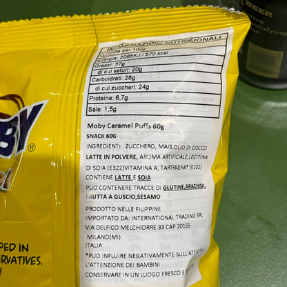 MOBY - Caramel Puffs 60g