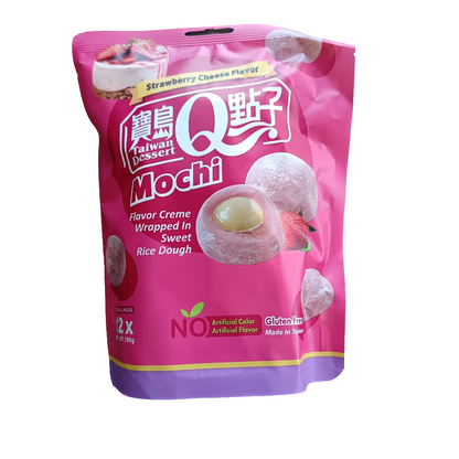 Qdianzi - Mochi alla fragola senza glutine 180g