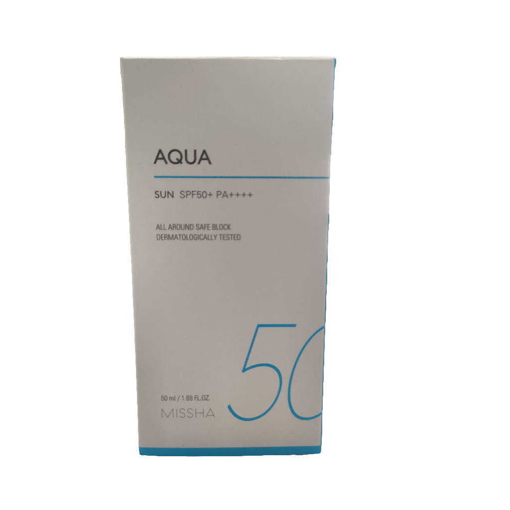 Missha - Crema solare All Round Safe Block Essence Sun spf50 idratante