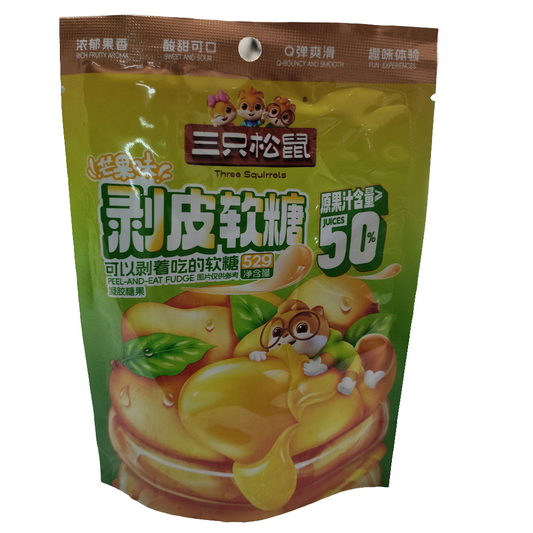 Three Squirrel - Caramelle Sbucciabili al Mango 52g