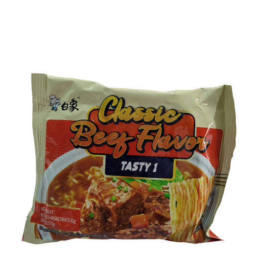 Baixiang Tasty1 - Ramen al Manzo 82g (CON BRODO)