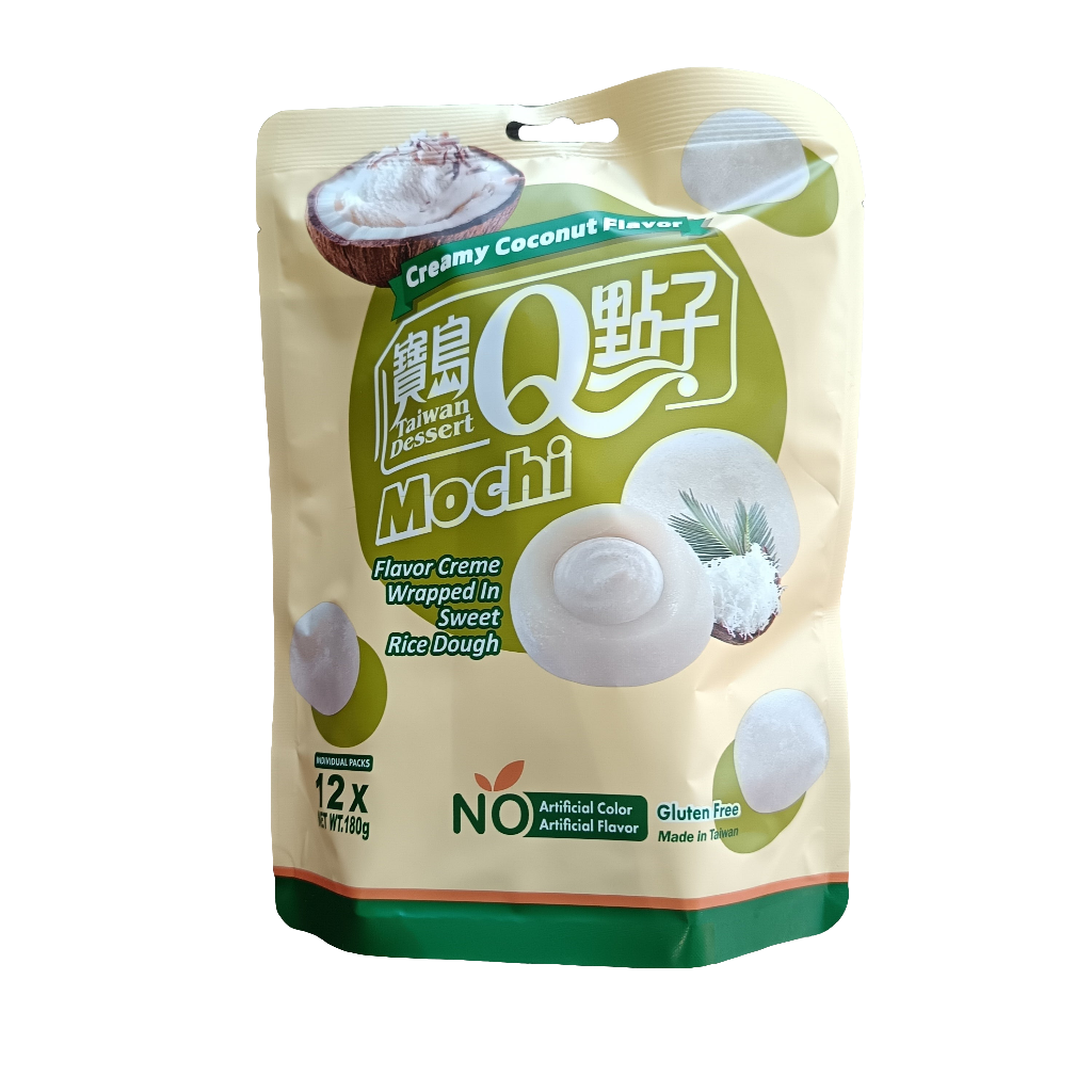 Qdianzi - Mochi al cocco senza glutine 180g