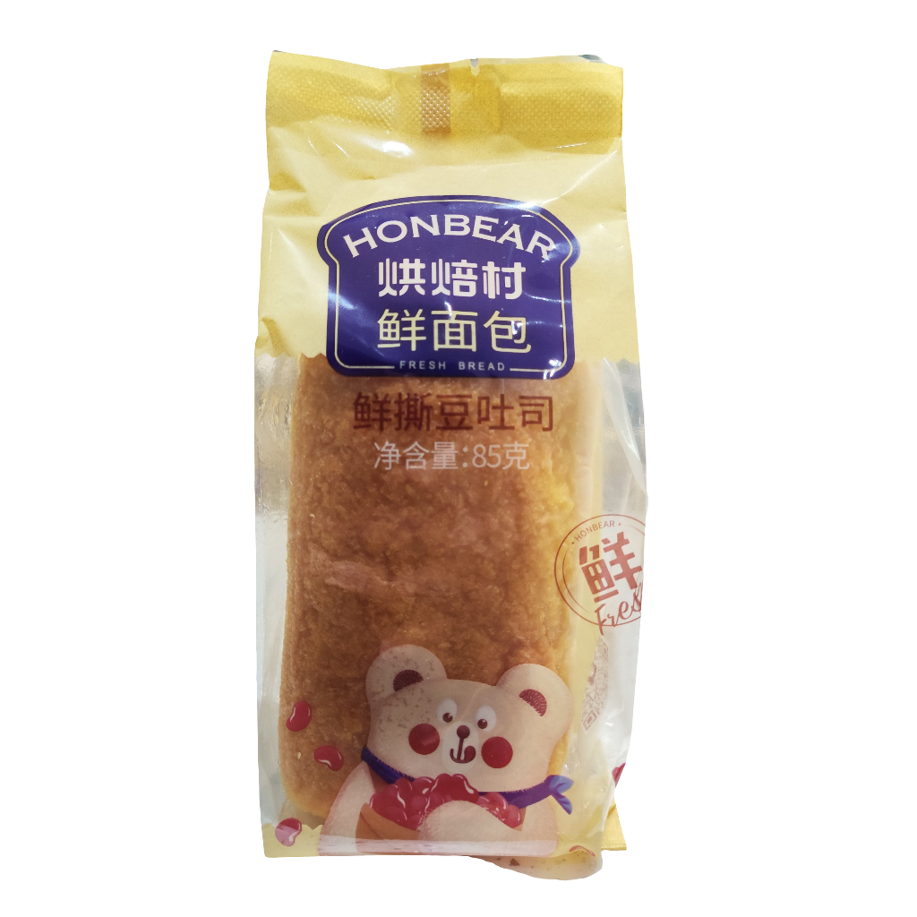 Honbear - Pane di Soia con Fagioli Rossi 85g