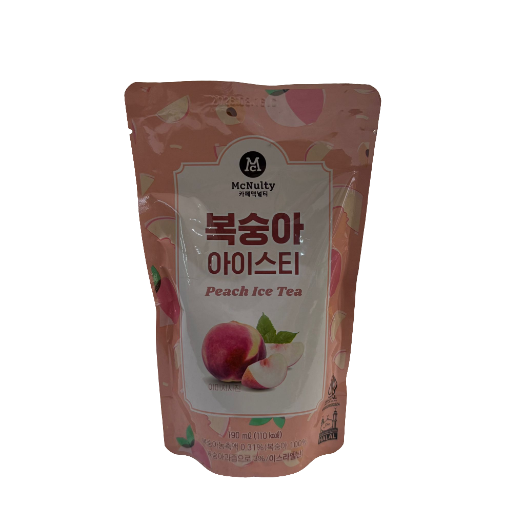 Mcnulty - Bevanda alla pesca ice tea 190ml