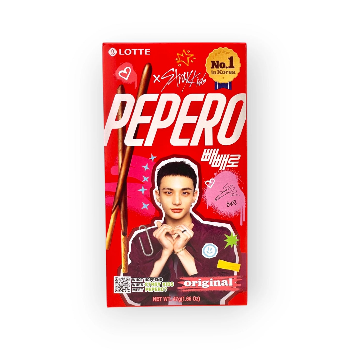 Lotte - Pepero STRAY KIDS Original 32g