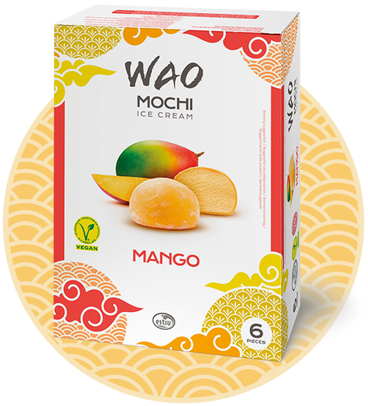 Wao mochi gelato al mango 210g (CONSEGNA SOLO A MILANO)