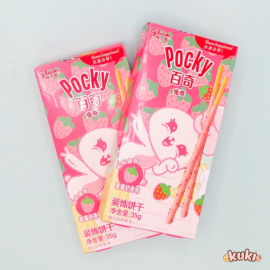 Glico - Pocky Fragola e Latte - 35g