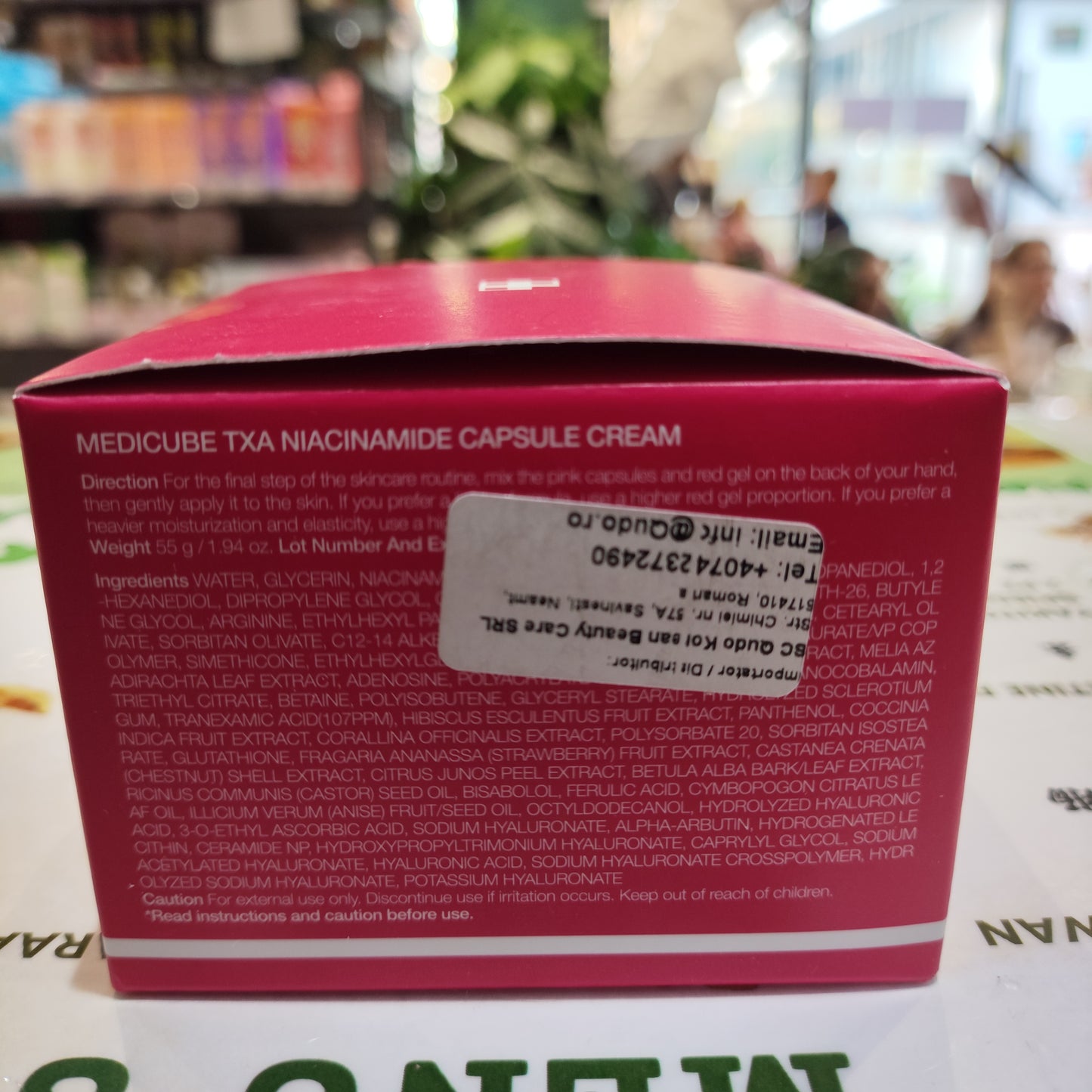 Medicube - Crema Niacinamide con capsule 55g