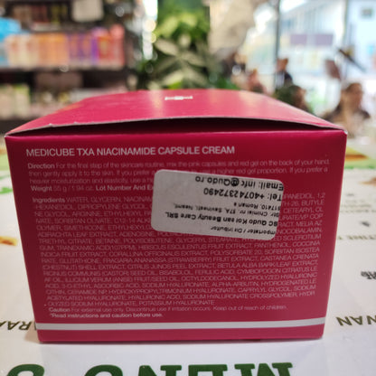 Medicube - Crema Niacinamide con capsule 55g