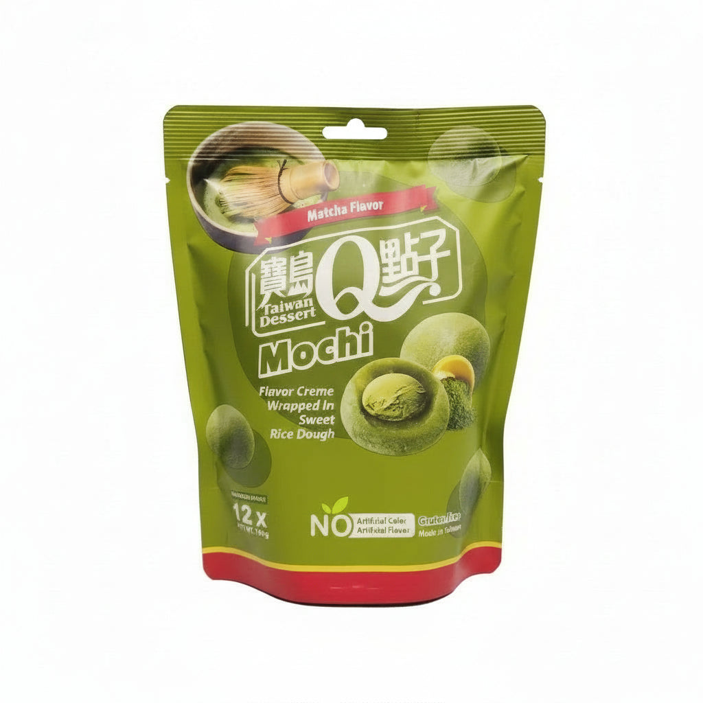Qdianzi - Mochi senza glutine al Matcha 180g