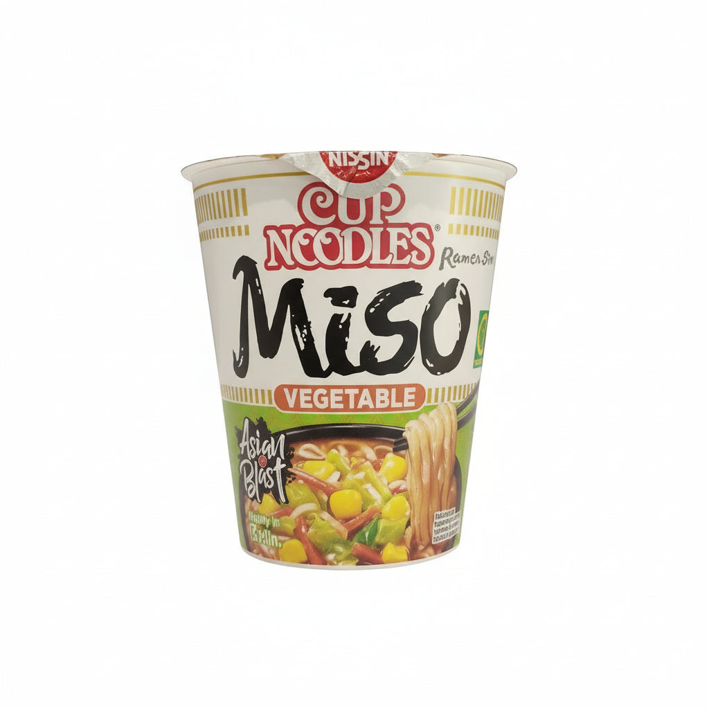 Nissin - Ramen Veggie al Miso CUP 67g (CON BRODO)
