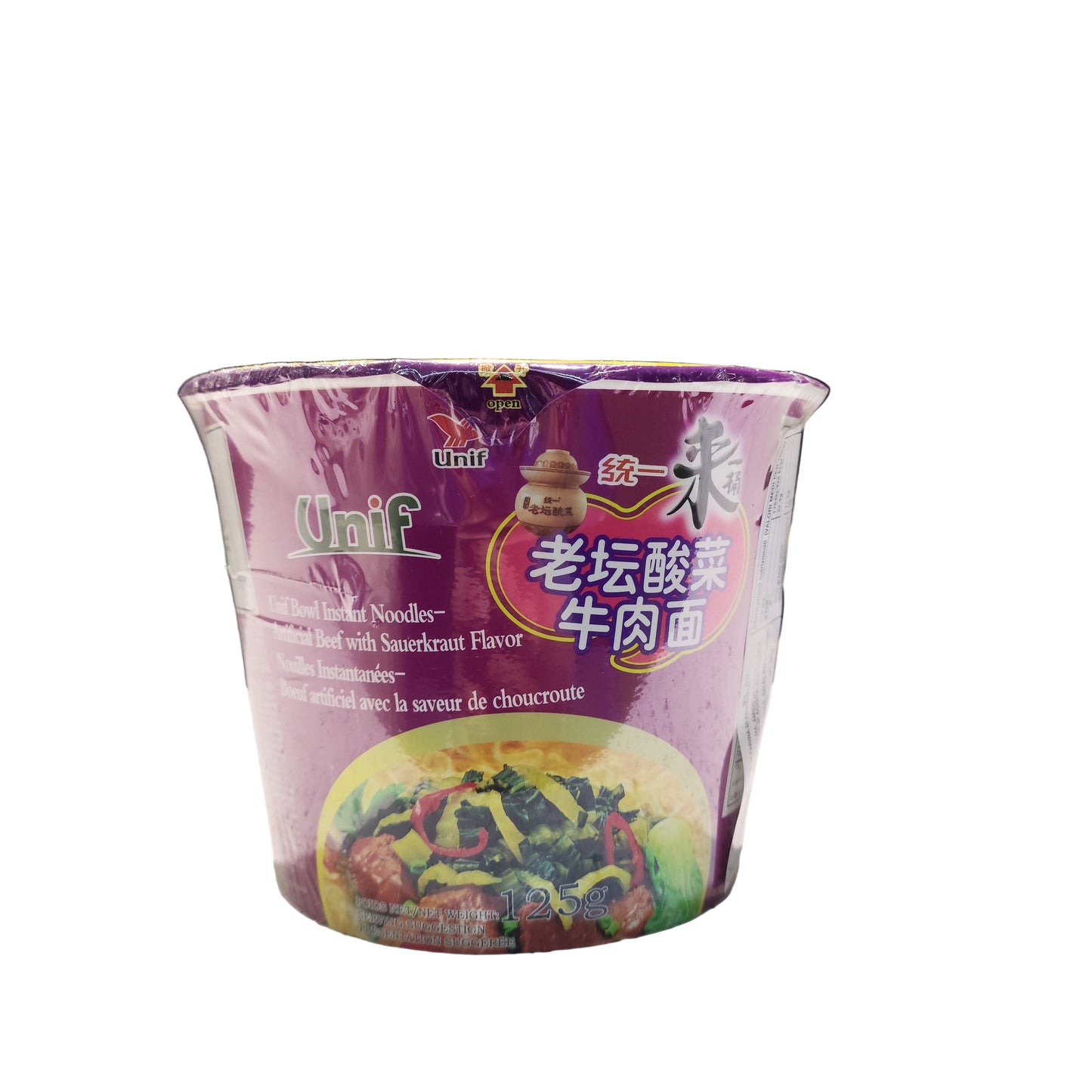 Unif - Ramen al Manzo con Verdure Agropiccante BOWL (CON BRODO)