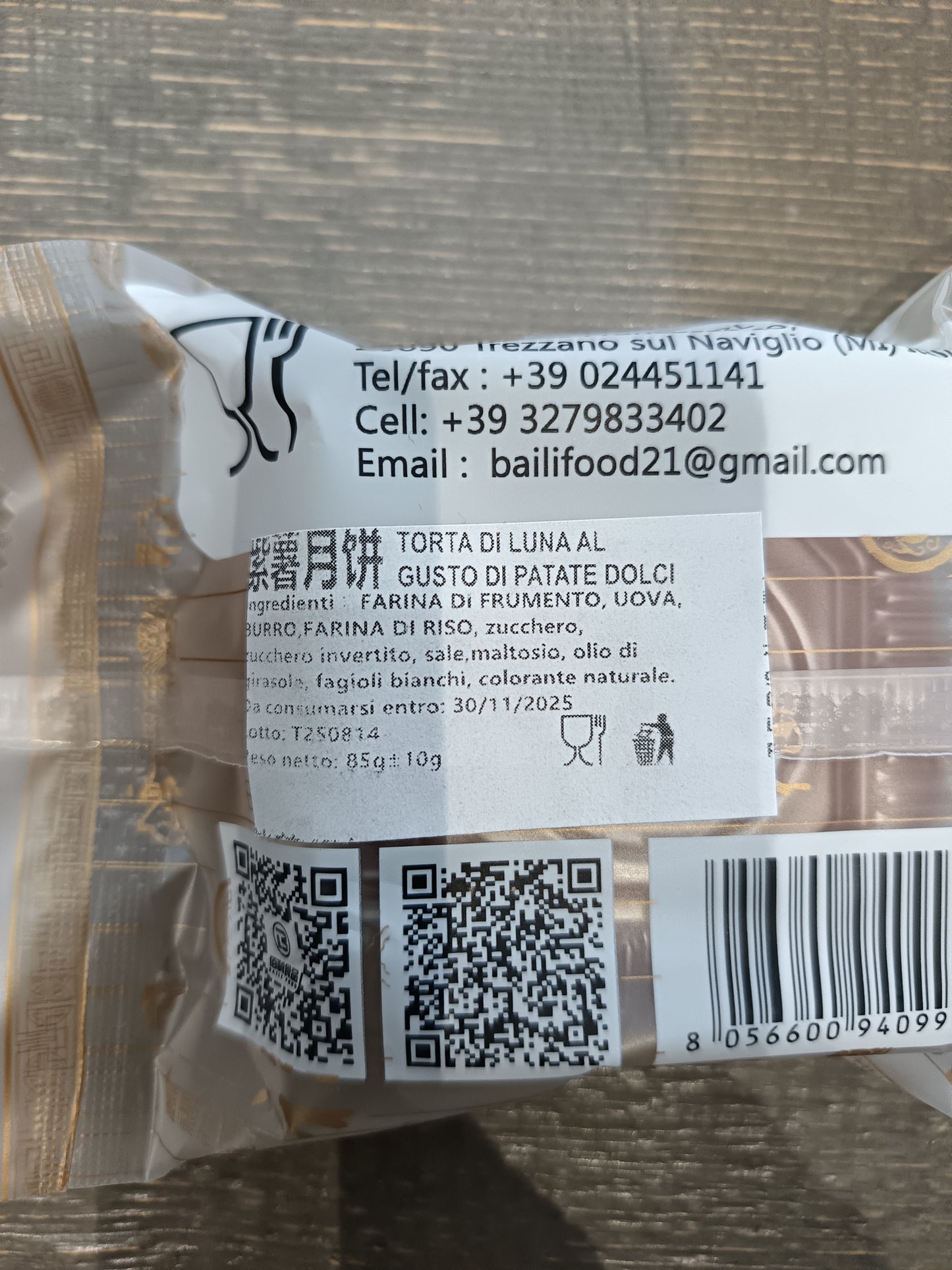 Mooncake - tortine della luna gusti misti 85g