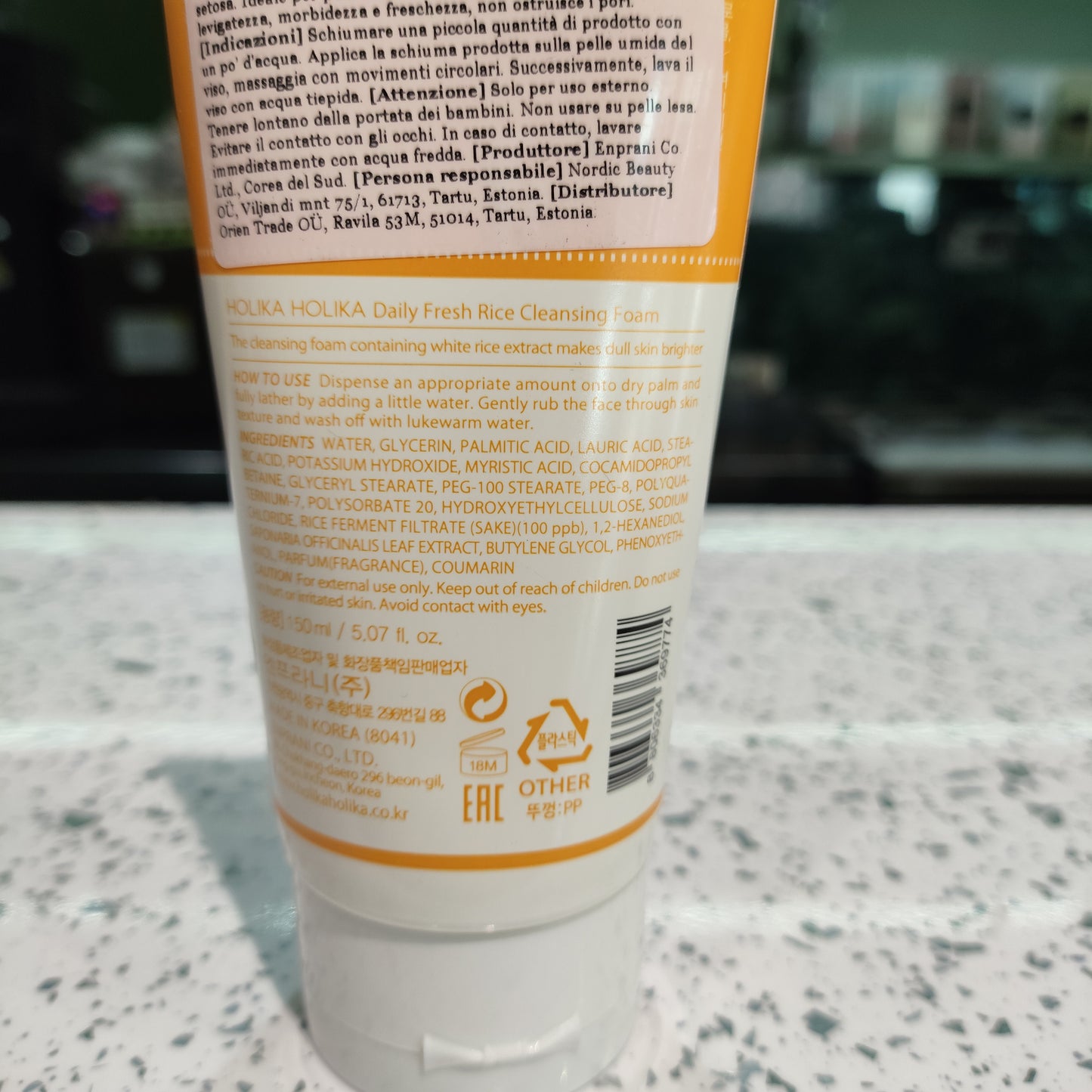 Holika holika - Schiuma Detergente al Riso 150ml